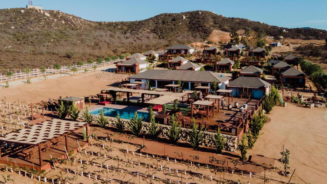 Entrevalle Hotel Boutique Valle de Guadalupe Bagian luar foto